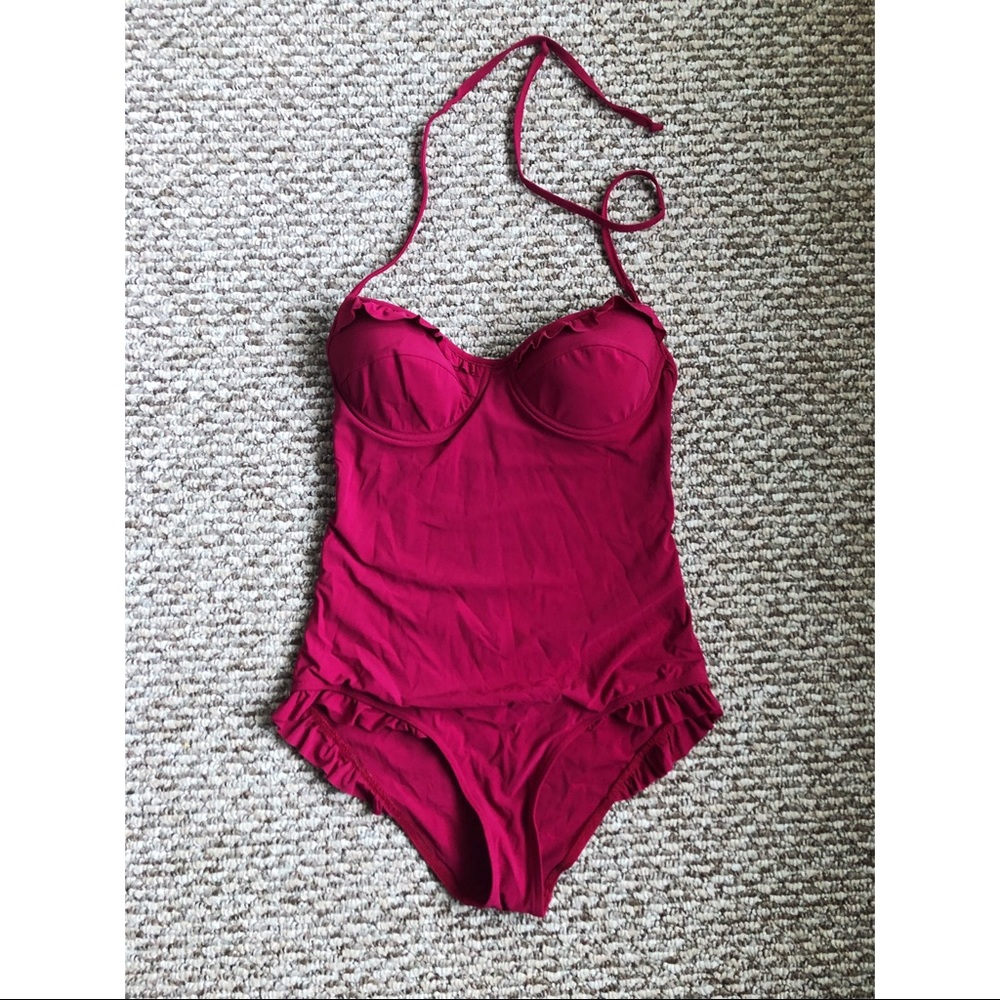 Burberry one piece swimsuit
